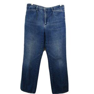 Liz Claiborne LIZWEAR Denim Jeans Size 14 High Waist Medium Wash 100% Cotton
